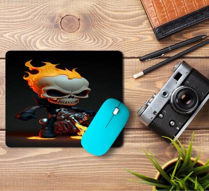 BYSR FASHION Ghost Mousepad Anti Slip Printed Mouse Pad For Computer (9X7 Inch) AP-691 Non Slip Base Mousepad
