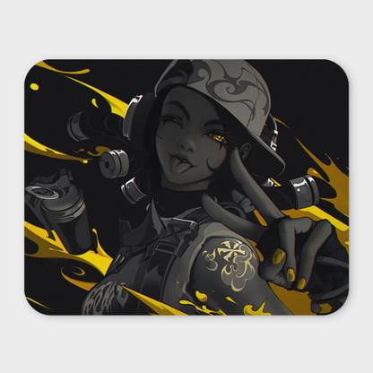 Dream Designs Valorant Raze Mouse Pad, 9x7 Inches, 3mm, Waterproof & Anti-slip Rubber Base Non Slip Base Mousepad