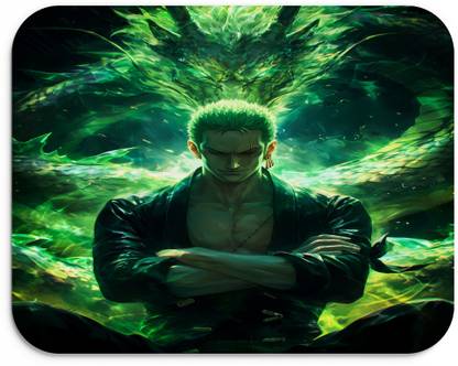 ForVano Zoro Printed One Piece Anime Rubber Base For Gaming Z323 Mousepad