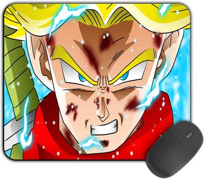 Kirmada Printed Designer Mouse Pad Angry Trunks Dragon Ball Z Non Slip Base Mousepad