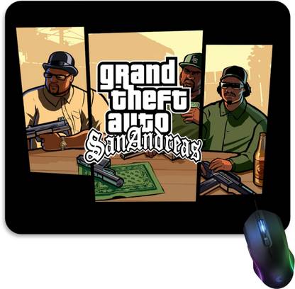 JOJO TRADERS gta design gamming mouse pad Non Slip Base Mousepad