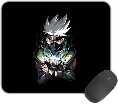 Kirmada Gaming Mouse Pad - Kakashi Chidori (Naruto) Smooth Surface Non Slip Base Mousepad