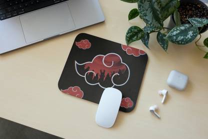 fiftythreeprintz Naruto Akatsuki Mousepad Non Slip Base Smooth Surface for Precise Mouse Movement Mousepad