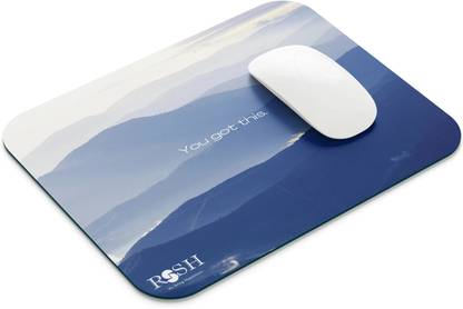 rssh creation Blue Sky, Anti - Slip Base, High Durability Mouse Pad Mousepad