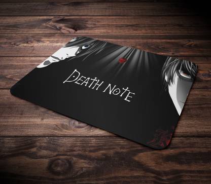 Printwala Death Note Mouse Pad Printed Mousepad For Laptop Pc (9x7 Inches)(LMP-212) Non Slip Base Mousepad