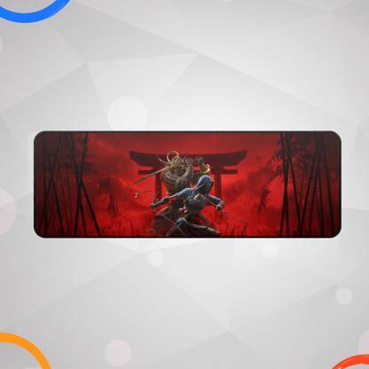 tejas Assassin's Creed Shadows XL Premium Desk Mat Non Slip Base Mousepad