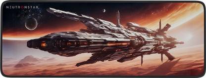 NEUTRONSTAR Spaceship Desk Mat Non Slip Base Mousepad