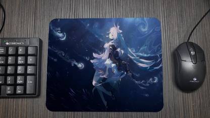 Hum Bhi Trendy Genshin Impact Sangonomiya Kokomi | Anime-Game (23 x 19 cm) Non Slip Base Mousepad
