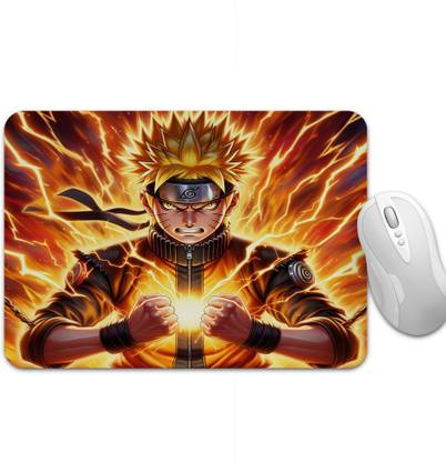 Bj Store Naruto Mouse Pad | Non-Slip Base | Perfect for Office & Gaming Mousepad