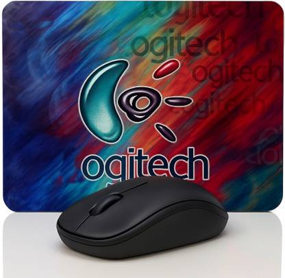 OGITECH Mouse Pad for Laptop & PC | Anti-Slip Base | Smooth & Easy Mouse Movement Non Slip Base Mousepad