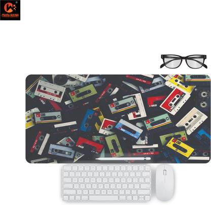 SKINFACTORY MousePad Anti Slip Waterproof And Washable 11 X 23 Laptop PC and Gaming SF@13 Non Slip Base Mousepad