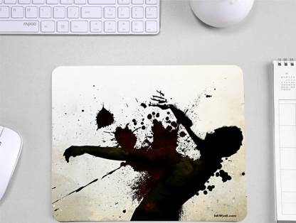 InkWynk Ink Splash Art theme | Rectangle Shape Mousepad