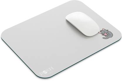 rssh creation Small Mouse Gray Color, Anti - Slip Base, High Durability Mouse Pad Non Slip Base Mousepad