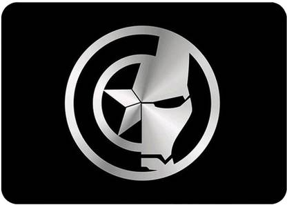 RAWAT TRADERS Captain America & Iron Man Mouse pad FKMP0010 Non Slip Base Mousepad