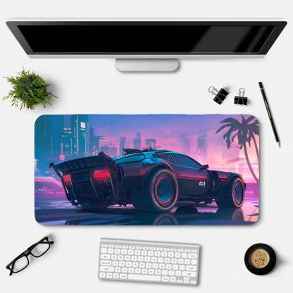 Eshaaver Graphic printed mouse pad Rubber Base & Smooth Surface for Computer. Non Slip Base Mousepad
