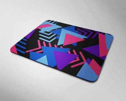 Epic MousePds Mouse Pad | Memphis Pattern | Non Slip Base Mousepad