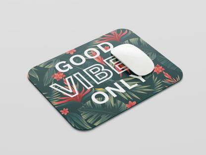 InkMingle Good Vibes (G) Design Gaming Mouse Pad Non-Slip Rubber Base MousePad for Laptop Non Slip Base Mousepad