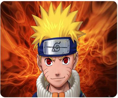 PrintingZone Compatible Print Naruto Mouse Pad Animie Mouse Pad (8 inch X 7 inch) (MP-146) Non Slip Base Mousepad