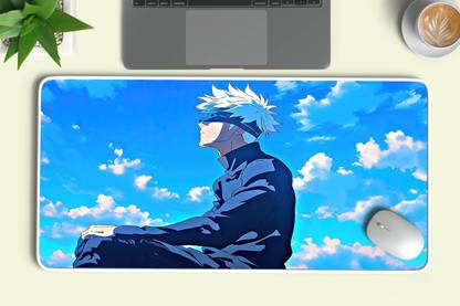 TURTLEWINGS Satoru Gojo Jujutsu Kaisen Large Mouse Pad Non Slip Base Mousepad