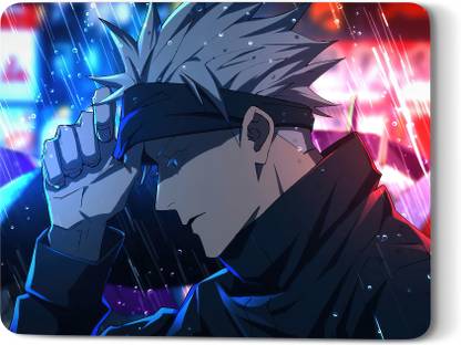 MJDS Mouse Pad Gojo Anime Printed Ultra-Low Friction Gaming Mouse Mat Non Slip Base Mousepad