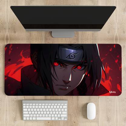 UNITY Naruto Itachi Uchiha Desk Mat Water-Resistant Gaming Mouse Mat For Home & Office Mousepad