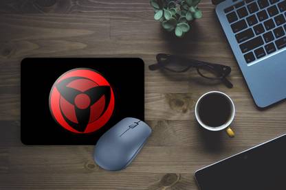 RAWAT TRADERS Naruto logo Gaming Mouse Pad Computer Laptop Anti-Slip, Rubber Base FKMP00281 Non Slip Base Mousepad