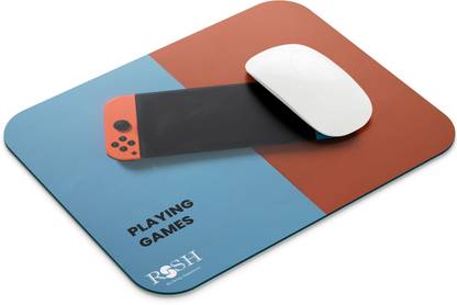 rssh creation Red And Blue Gaming, Anti - Slip Base, High Durability Mouse Pad Non Slip Base Mousepad