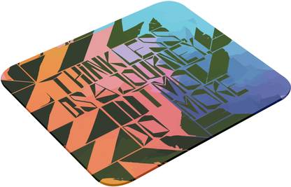 BLACKMOOR Motivational Printed 9 x 7inch for Laptop, Gaming and Travel-Friendly Non Slip Base Mousepad