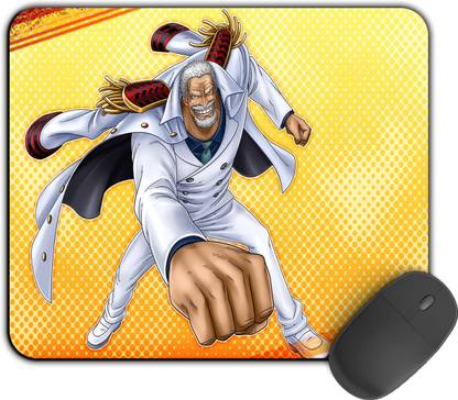 NKTRADERS Printed Design Mouse Pad MONKEY.D.GARP 1 Enhance Gaming and Work Performance Mousepad