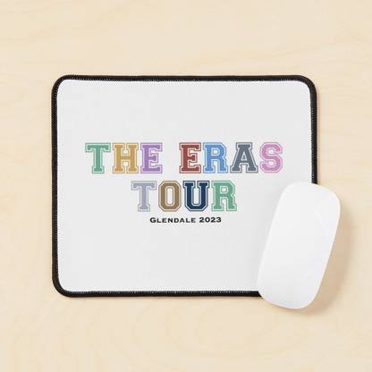 craft maniacs TAYLOR SWIFTERAS TOUR WORD ART ANTI SLIP RUBBER MOUSEPAD FOR SWIFTIES Non Slip Base Mousepad