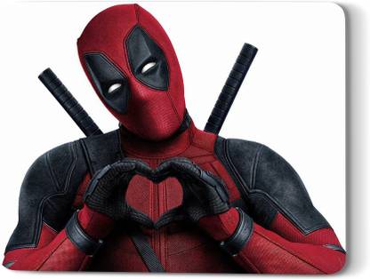 MJDS Deadpool love Ultra-Low Friction Gaming Mouse Mat,HighDurability,Smooth Surface Mousepad