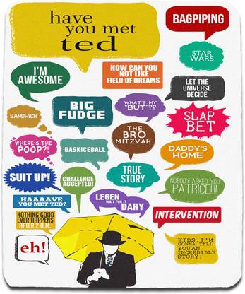Get Fatang Have You Met Ted Mousepad