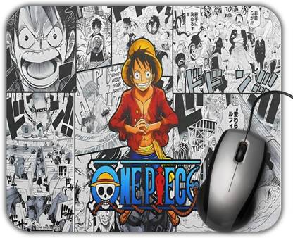 SP CRAFTS Anime Gaming Mouse Pad - ONE PIECE Manga Design for Gamers Non Slip Base Mousepad