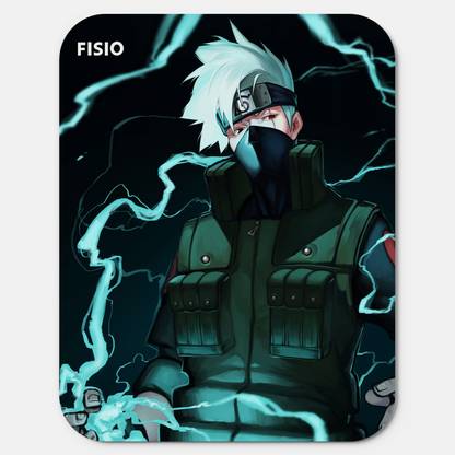 Fisio Anime Mousepad Printed Kakashi from Naruto Gaming Accessories Laptop Computer Non Slip Base Mousepad