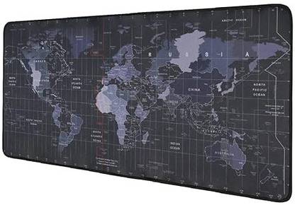 Warhammer Large Extended Mouse Pad, Gaming Desk Keyboard Pad Mat (90 x 40 cm, World Map) Mousepad