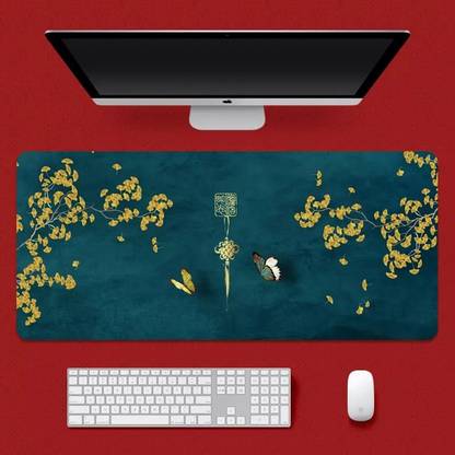 Marrone BUTTERFLY MOUSE PAD Non Slip Base Mousepad