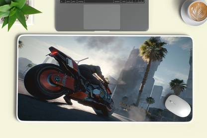 TURTLEWINGS Cyberpunk Game XL Mousepad (Style 5) Non Slip Base Mousepad