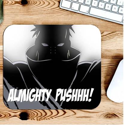 Gfylo Almighty Push Of Pain Naruto Printed Mouse pad Smooth Surface Mousepad