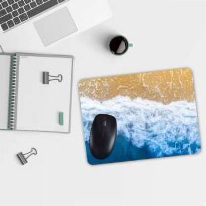 selfiegiftoo Ocean Mouse Pad Non Slip Base Mousepad