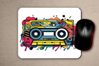 URBAN ACROSS MUSIC DV Non Slip Base Mousepad