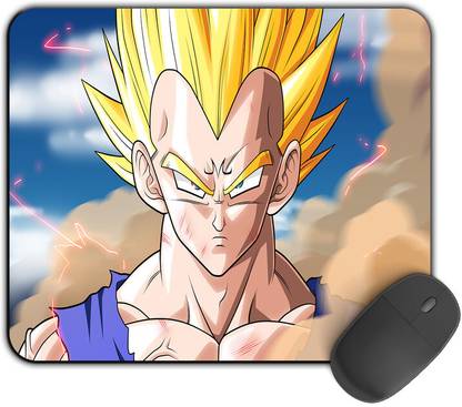 Kirmada Printed Designer Mouse Pad Curse Vegeta Dragon Ball Z Non Slip Base Mousepad
