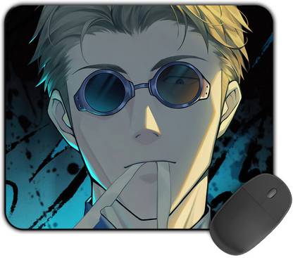 Kirmada Printed Designer Mouse Pad Maki Panda And Toge Inumaki Non Slip Jujutsu Kaisen Non Slip Base Mousepad