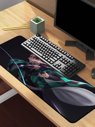 LAMRON Demon Slayer: Kimetsu No Yaiba Desk Mat | Deskpad | Computer Table Mat Non Slip Base Mousepad