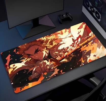 Eshaaver Anime printed gaming Mouse Pad Non-Slip Rubber extended xxl size big mousepad Non Slip Base Mousepad