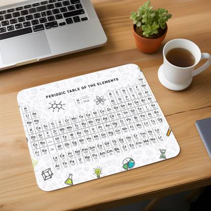 ZORI Periodic Table Element Printed Mouse Pad for Gaming Computer, Laptop MousePad Mousepad