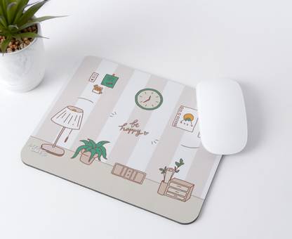 Bizzcafe vibrant themed gaming anti-slip mouse pad perfect for computer & laptop setups Non Slip Base Mousepad