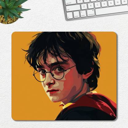 Ourrble Harry Potter Mouse Mat for Harry Printed Mouse pad with Anti-Slip Rubber Base Mousepad