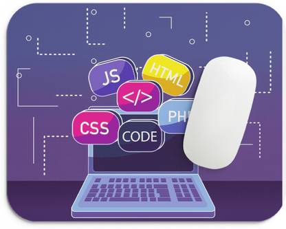 santer Computer Code Mouse pad - Code Mouse pad for Computer - Laptop - Mouse pad Mousepad
