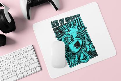 Rushaan Ace of Spades - Printed animated Mousepad for animation lovers Mousepad