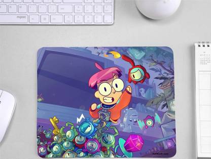 InkWynk Tinykin Kids Game Printed Gamers Non Slip Base Mousepad